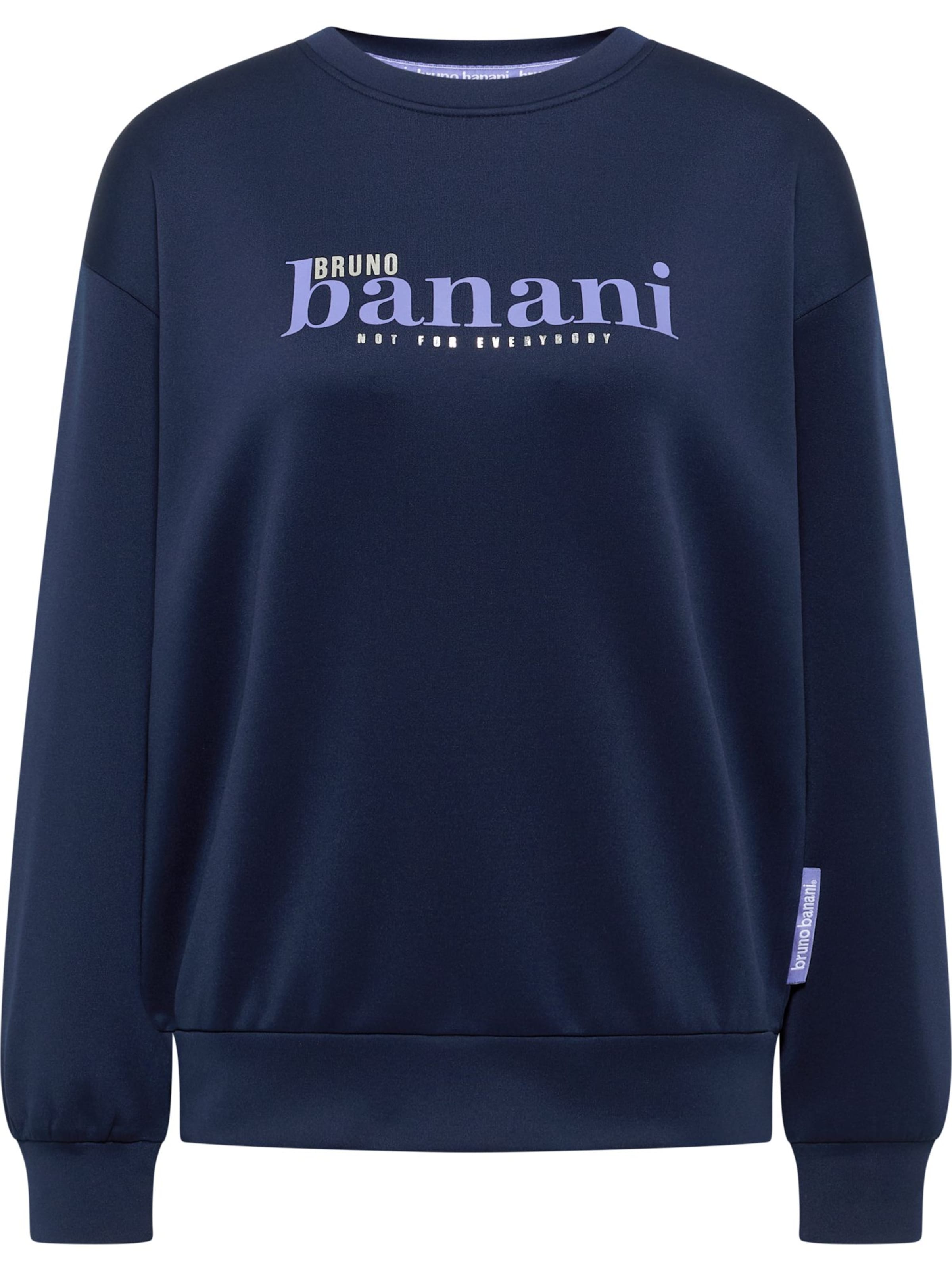 Sweat-shirt 'Gilbert' Bruno Banani en bleu : devant