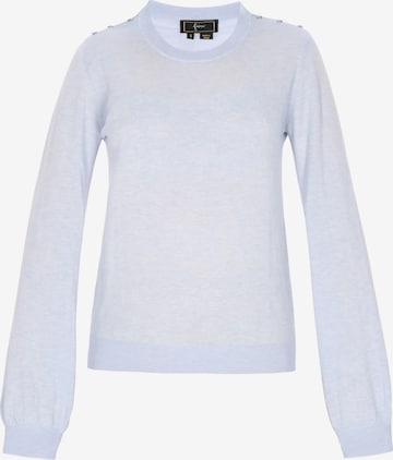 faina Sweater in Blue: front