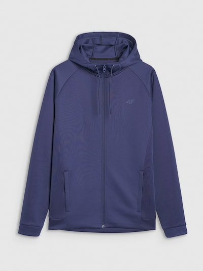 4F Sportsweatvest in de kleur Donkerblauw, Productweergave