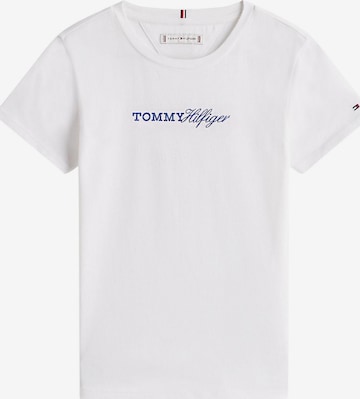 Tommy Hilfiger Kids Shirt in White: front