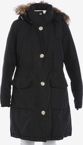 Woolrich Winterjacke / Wintermantel L in Schwarz: Vorderseite