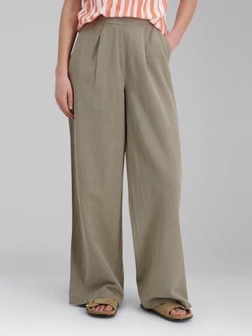 TIMEZONE Loose fit Pants 'Wide' in Green