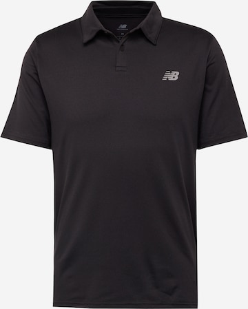 T-Shirt fonctionnel 'Essentials Performa' new balance en noir : devant