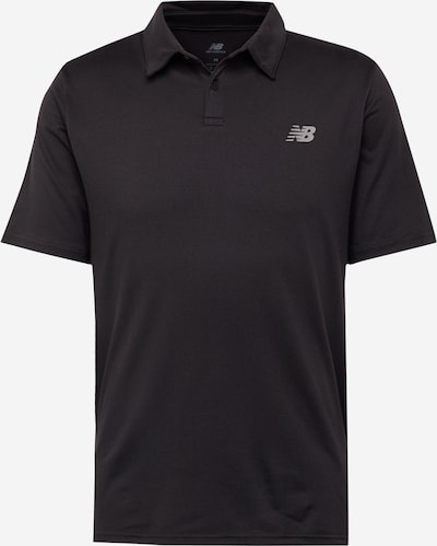 new balance T-Shirt fonctionnel 'Essentials Performa' en gris / noir, Vue avec produit