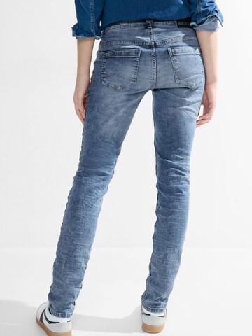 CECIL Slimfit Jeans 'Scarlett' in Blauw