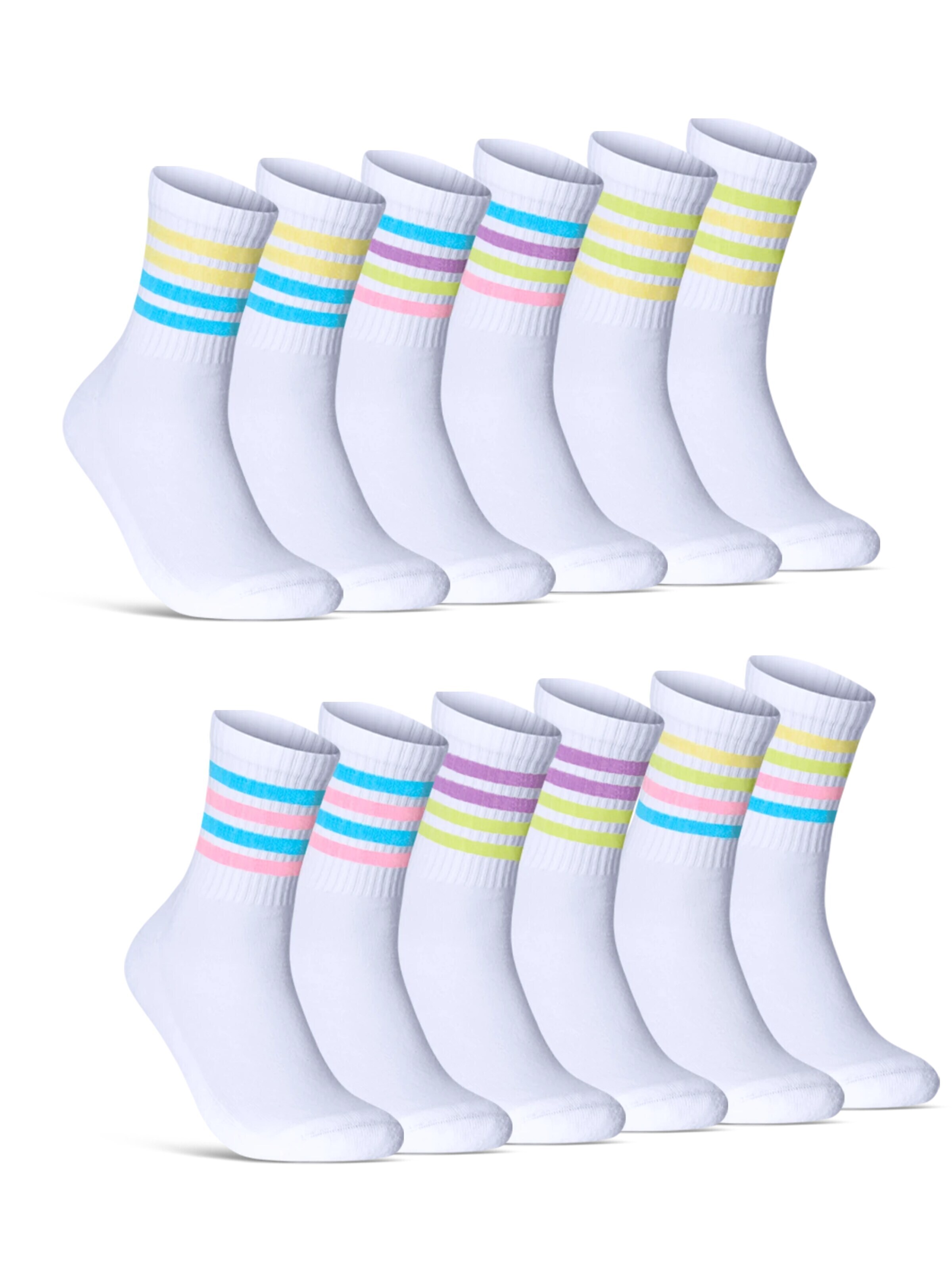 sockenkauf24 Athletic Socks in Mixed colors: front