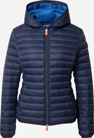 SAVE THE DUCK Between-Season Jacket 'DIZY' in Blue: front
