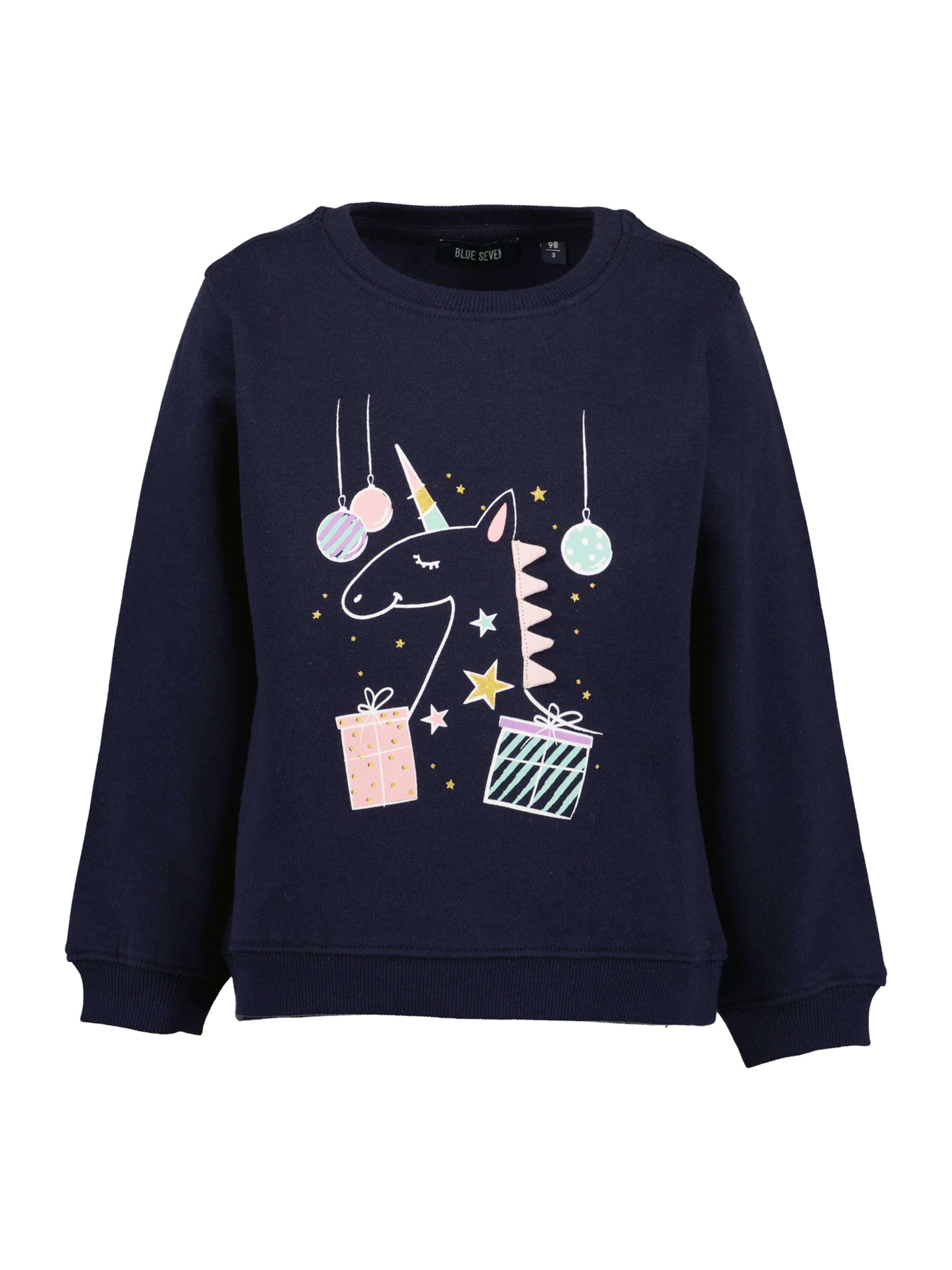 BLUE SEVEN Sweatshirt in Blau: Vorderseite