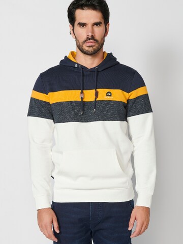KOROSHI Sweatshirt in Grey: front