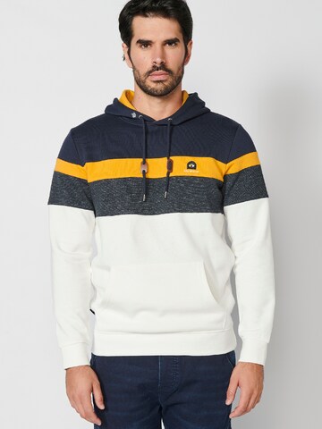 KOROSHI Sweatshirt in Grau: Vorderseite