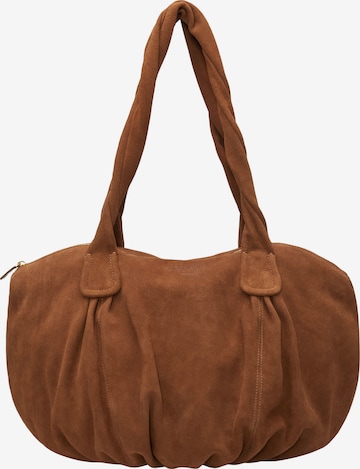 Sac bandoulière Liebeskind Berlin en marron : devant