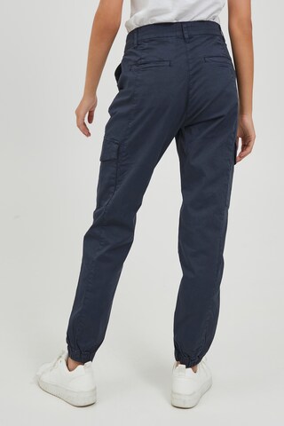 Oxmo Tapered Cargohose in Blau