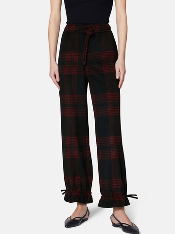 Loosefit Pantalon MADELEINE en noir : devant