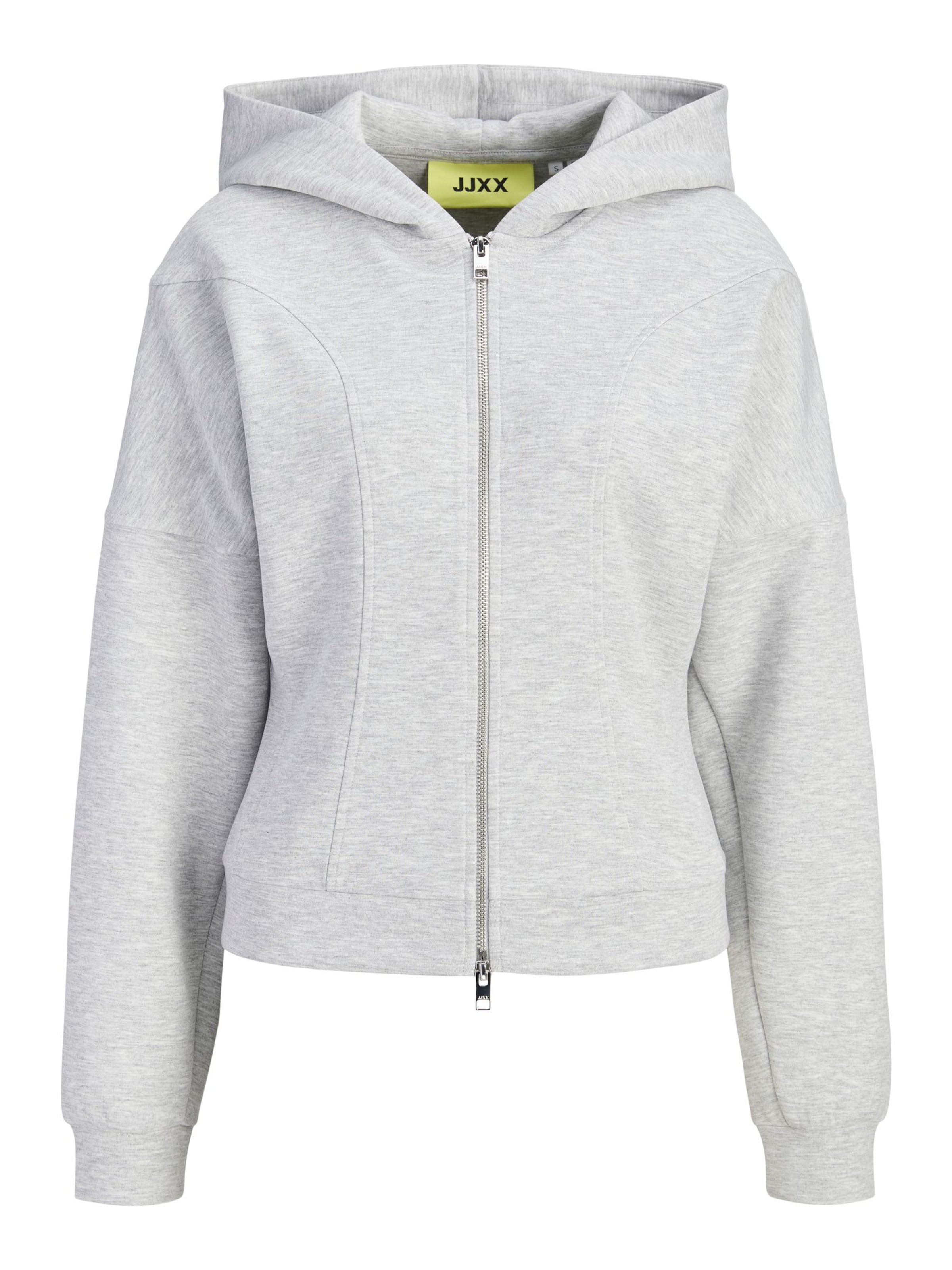 Giacca di felpa 'BILLIE' di JJXX in grigio: frontale