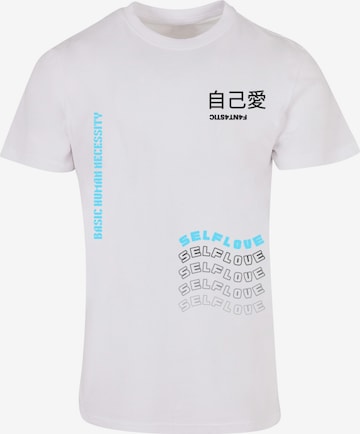 F4NT4STIC Shirt 'Self Love' in White: front