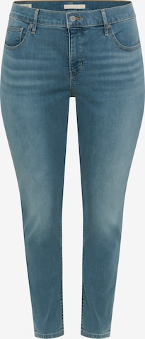 Levi's® Plus Skinny Jeans '311™ Shaping Skinny' in Blau: Vorderseite