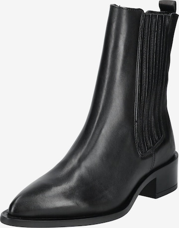 PAVEMENT Chelsea boots in Zwart: voorkant