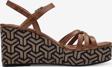 TAMARIS Strap sandal in Beige