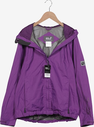 JACK WOLFSKIN Mantel L in Lila: Vorderseite