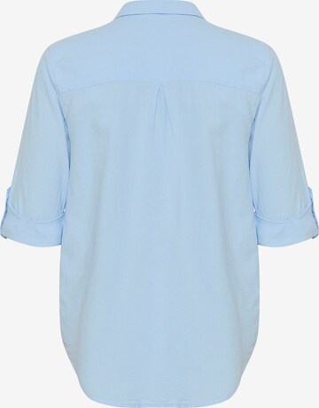 KAFFE CURVE Tunic 'Nana' in Blue