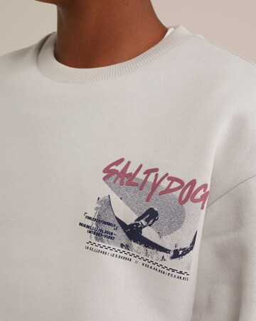 WE Fashion Sweatshirt in Beige