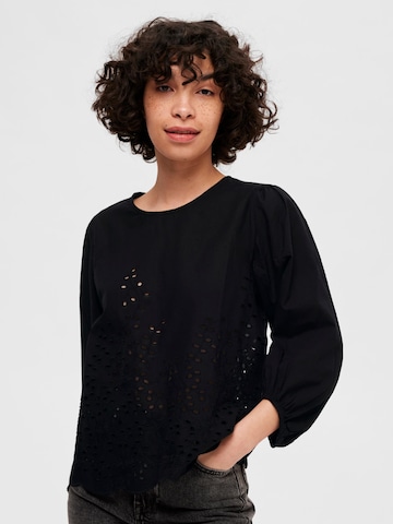 SELECTED FEMME Blouse 'Ramone' in Black