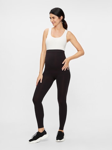 Skinny Leggings 'Tia Jeanne' di MAMALICIOUS in nero