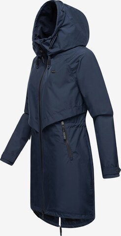 Ragwear Toiminnallinen pitkä takki 'Frodik' värissä sininen