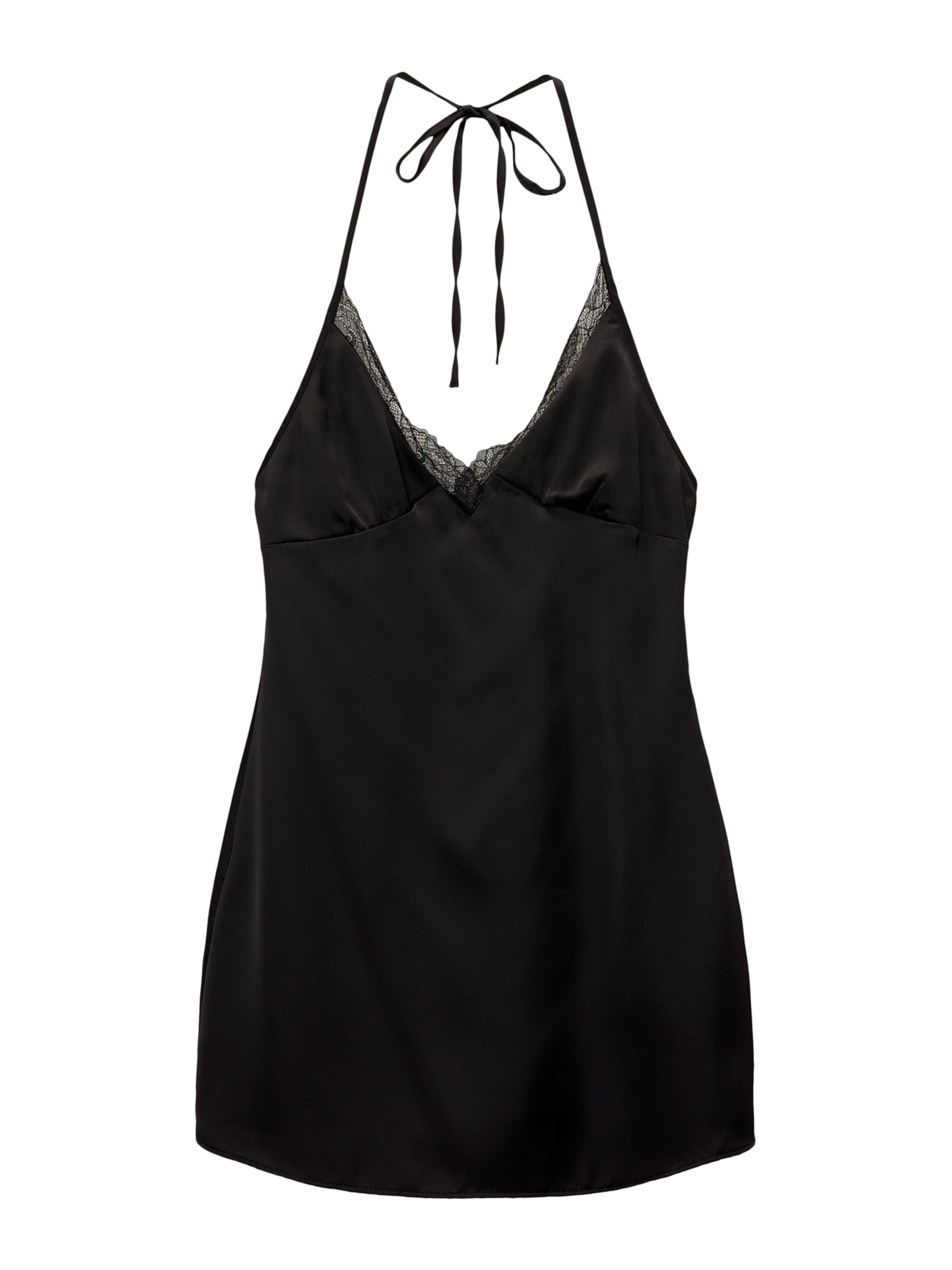 Pull&Bear Letné šaty - Čierna: predná strana