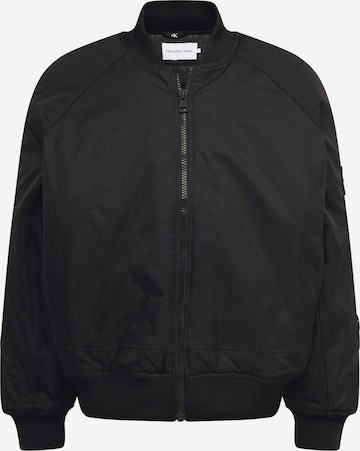 Calvin Klein Jeans - Chaqueta de entretiempo en negro: frente