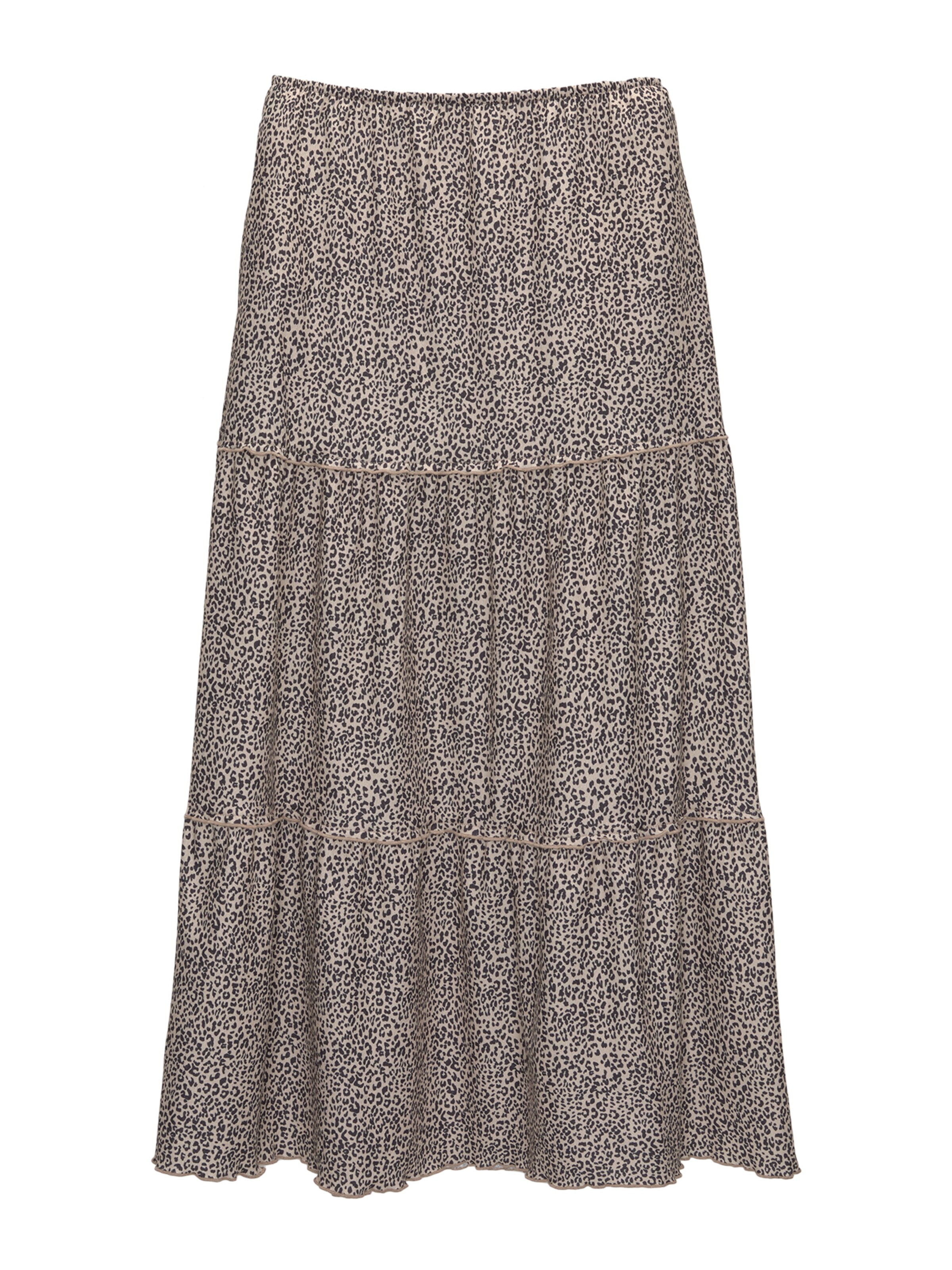 Pull&Bear Skirt in Beige: front