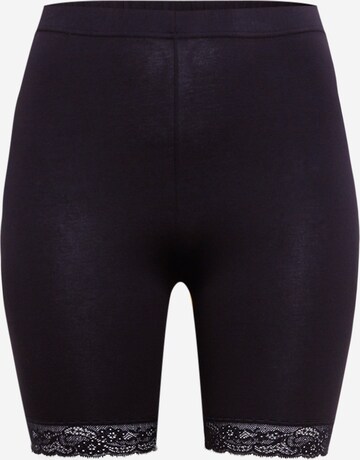 Vero Moda Curve - Skinny Leggings 'Lennon' em preto: frente