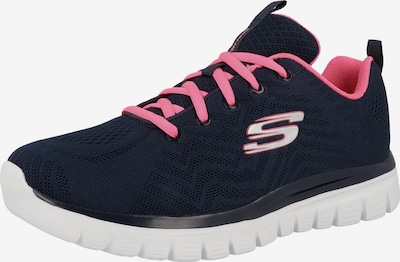 SKECHERS Sneaker in navy / pink, Produktansicht
