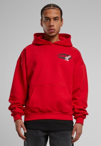 MT Upscale Sweatshirt 'Sick Eagle' in Red: front
