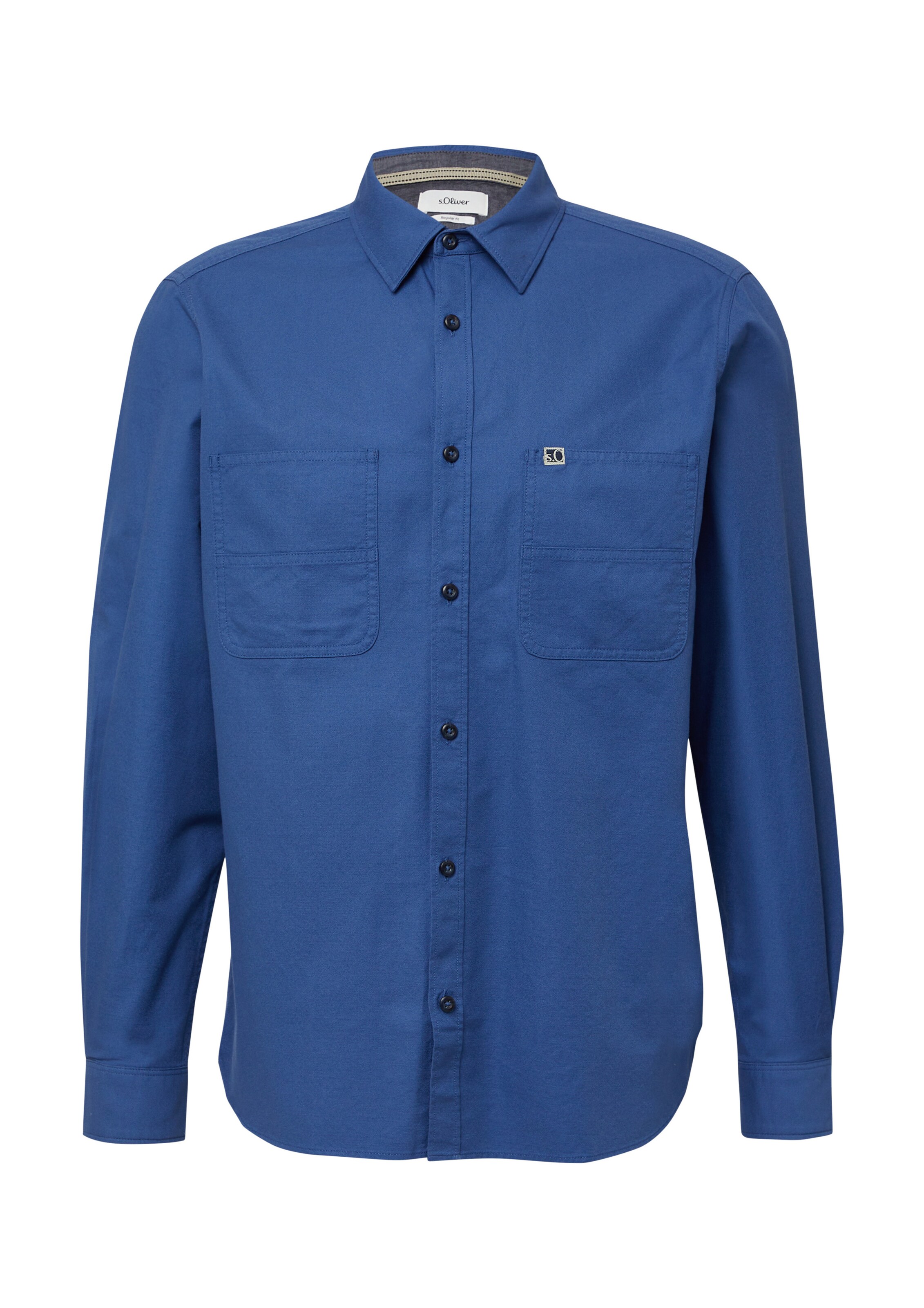 s.Oliver Button Up Shirt in Blue, Item view
