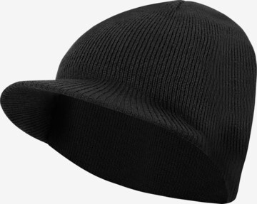 Casquette de sport normani en noir : devant