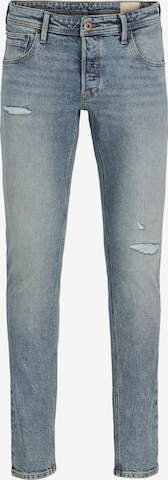 JACK & JONESSlimfit Traperice 'JJIGlenn JJCole' - plava boja: prednji dio
