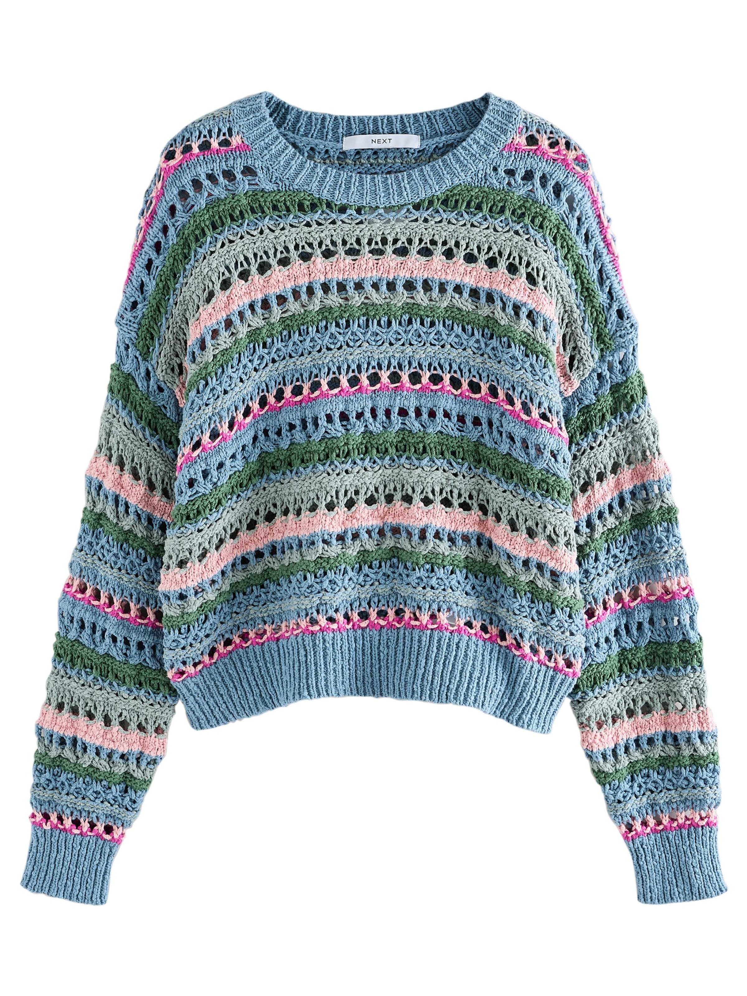 Next Sweater in Blue: front