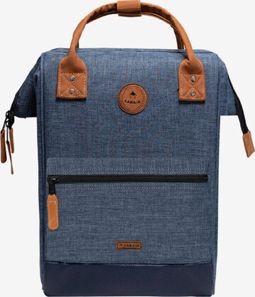 Cabaia Backpack in Blue: front