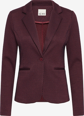 ICHI Blazer in Red: front