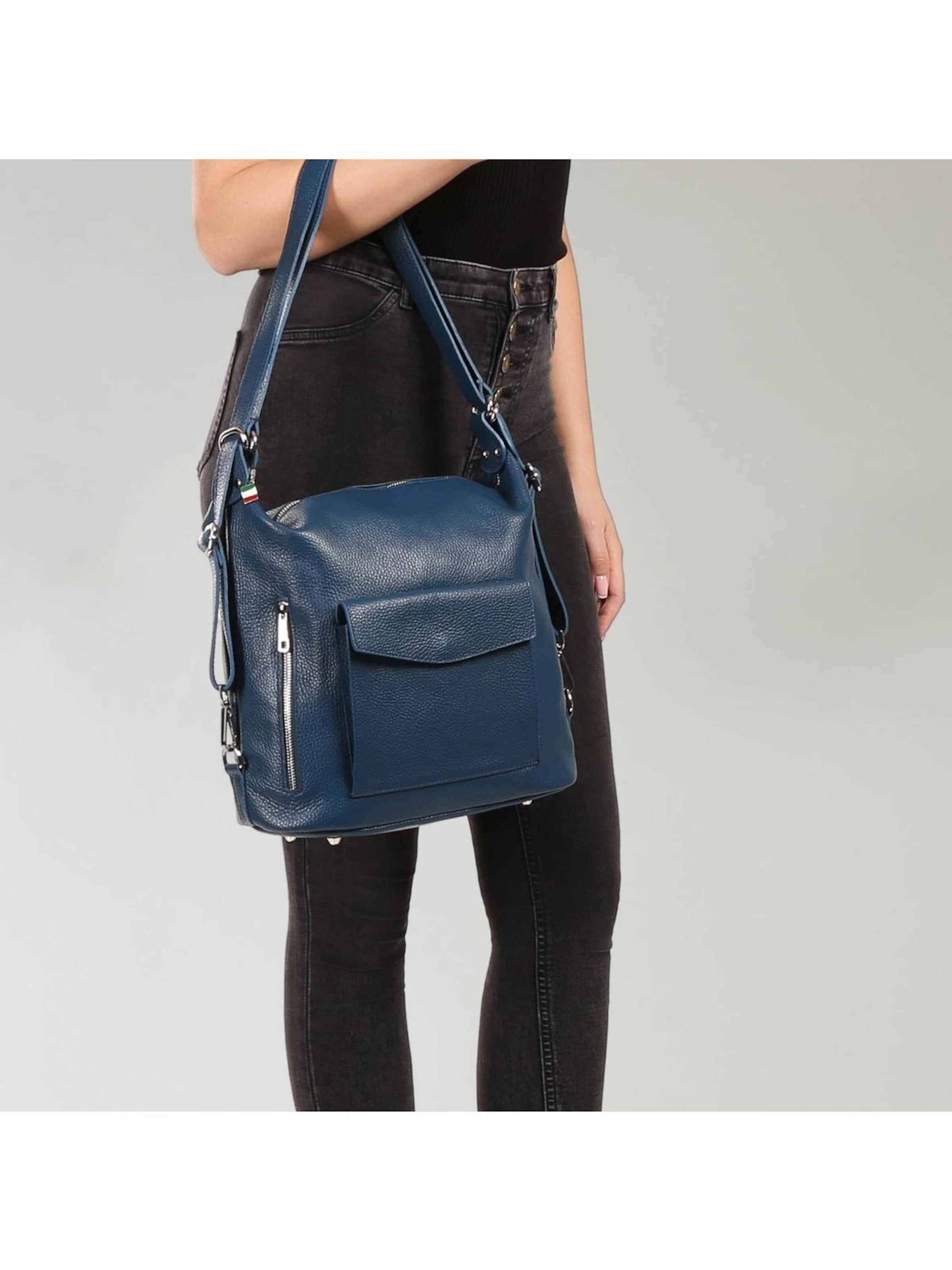 Florence Schoudertas in Blauw