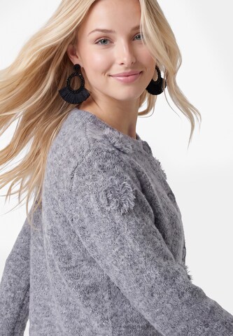 IZIA Knit Cardigan in Grey