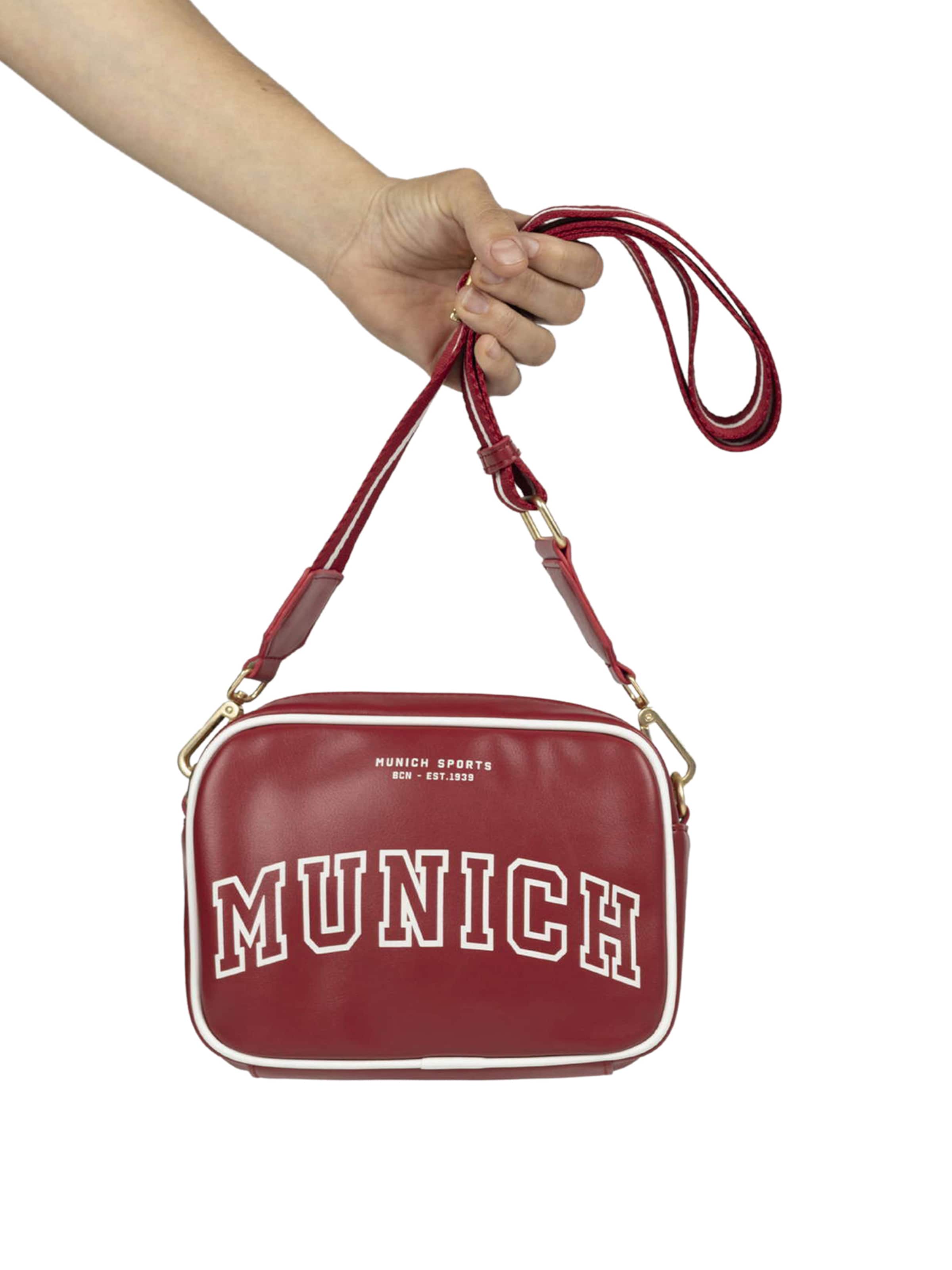MUNICH Taška cez rameno ' COURT ' - Červená