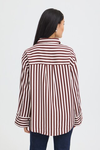 Fransa - Camisa em castanho