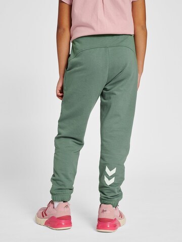 Hummel Tapered Sports trousers 'Nuttie' in Green