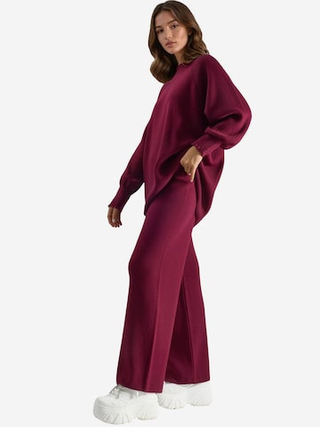 My fashion Hausanzug 'Strick-Koordinaten'‌‌‌ in Rot