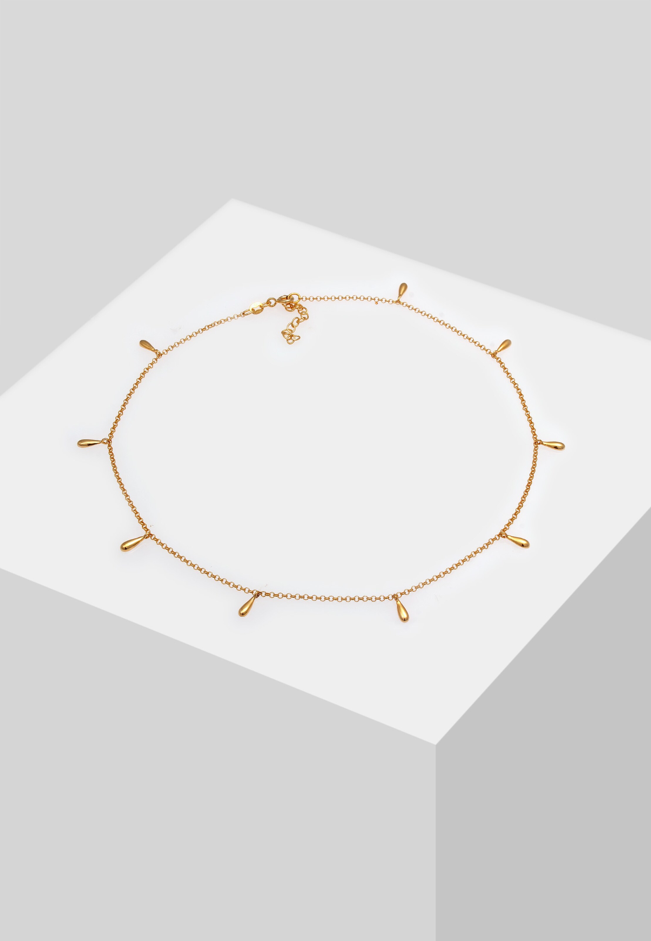 ELLI Halskette Tropfen in Gold