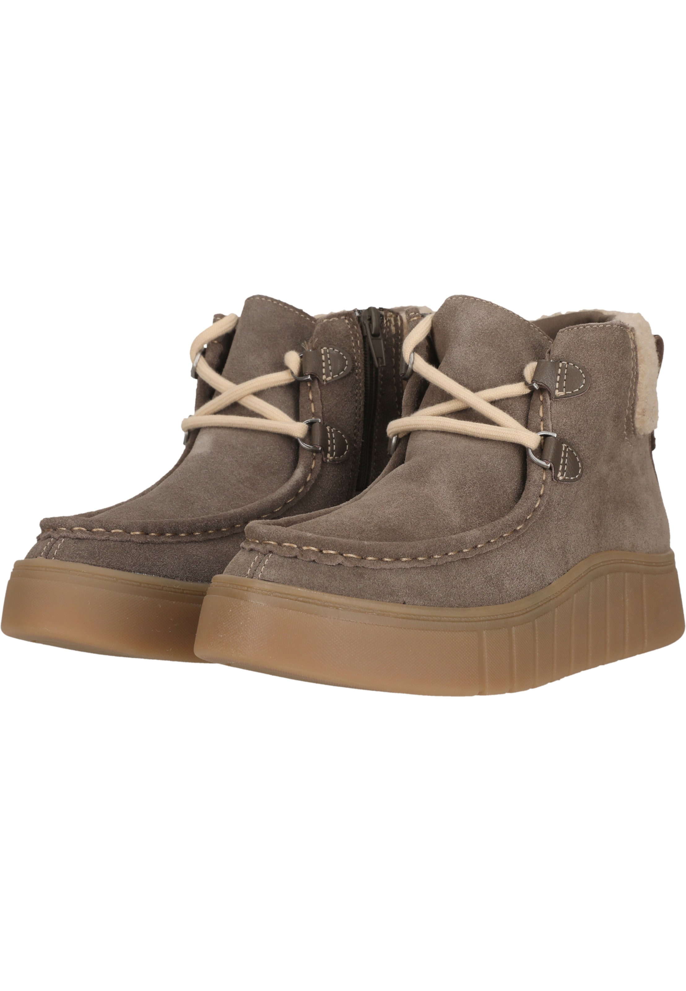 CLARKS Boots 'Mykah Izzy' in Bruin
