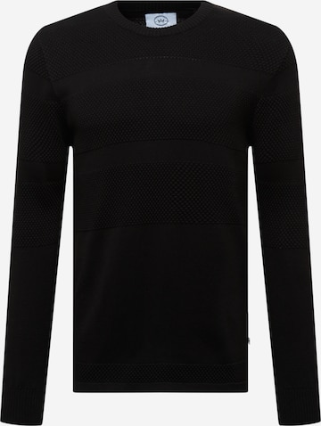 Kronstadt Sweater 'Hannes' in Black: front