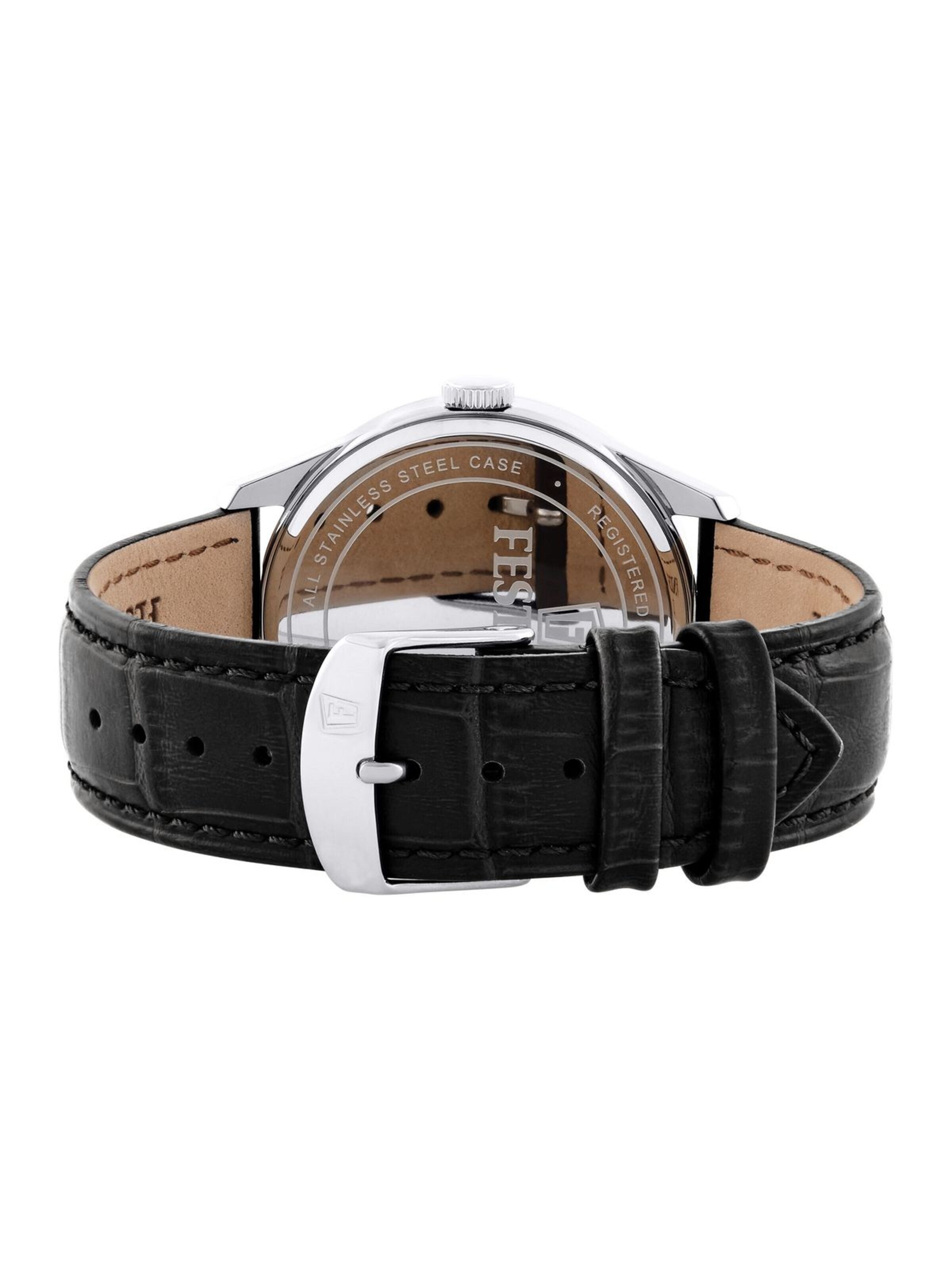 FESTINA Analoguhr 'ACERO CLASICO'‌‌‌‌‌‌‌‌ in Schwarz